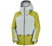 Salomon - Chaquetas de esquí - Absolute 3L Jkt M Wrought Iron Cardamon Seed - Talla L - Verde