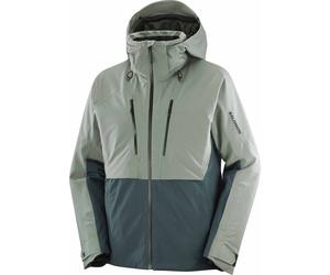 Salomon - Chaquetas de esquí - Brilliant 2.0 Jacket M Sedona Sage/Green - Talla XL - Gris Gris XL