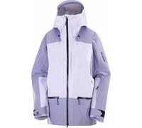 Salomon - Chaquetas de esquí mujer - Absolute 3L Jkt W Cosmic Sky/Blue Granite para Mujer - Talla L - Gris Gris L