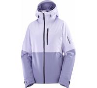 Salomon - Chaquetas de esquí mujer - Highland Jacket W Cosmic Sky/Blue Granite para Mujer - Talla XS - Púrpura Púrpura XS