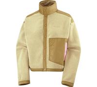 SALOMON Chroma Fleece Cardigan W - Mujer - Verde - talla M- modelo 2026