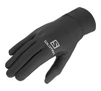 Salomon Cross Warm Gloves, Guantes Unisex, Perfectos para Correr, Senderismo, Esquiar y Snowboard, Neggro/Black, Extra Large