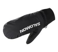Salomon Cross Winter Training Guantes para Entrenar Unisex, Calidez, Ajuste preciso, Protección, Deep Black, M
