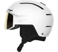 Casco de esquí Salomon Driver Pro Sigma Talla de casco: 56-59 cm / Color: blanco