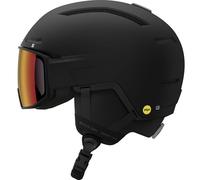 Salomon Driver Pro Sigphoto MIPS, casco de esquí con visera, negro 53-56cm Black