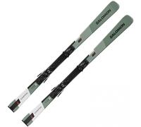 Salomon E S/MAX 8 + M10 GW 150cm Oil Green/Black/White