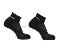 Calcetines de Fitness Salomon Sunday Smart Crew-Vintage Kaki-Black 42 - 44