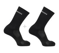 Calcetines de Senderismo Salomon 2-Pack-Black-Black 42 - 44