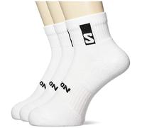 Salomon Everyday Ankle LC2086500 - Calcetines (3 unidades), color blanco, Blanco (White), 38-40