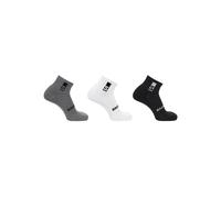 SALOMON Everyday Ankle 3-pack - Unisex - Negro / Blanco / Gris - talla 36-38- modelo 2025