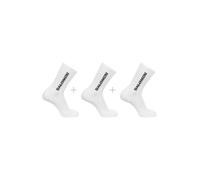 SALOMON Everyday Crew 3-Pack, Calcetín, Adultos Unisex, Blanco