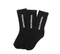 Calcetines de Fitness Salomon 3-Pack-Vanilla Ice-Metal-H 36 - 38