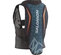 Salomon Flexcell Pro JR, protector dorsal, junior, negro/rojo L Black/Flame