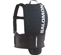 Salomon Flexcell Vest Chaleco Protector Espalda Infantil, Esquí, Protección Dorsal Snowboard para Niños, Adaptable, Transpirable, Fácil de ajustar, Negro, SLarge