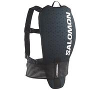 Salomon Flexcell Vest Chaleco Protector Espalda para Unisexo Esquí, Protección Dorsal Snowboard, Adaptable, Transpirable, Fácil de ajustar, Negro, Medium