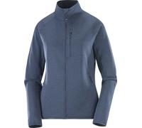Salomon - Forros polares mujer - Sntial Lightwarm FZ W Blue Nights para Mujer - Talla L - Azul Azul L