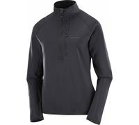 Salomon - Forros polares mujer - Sntial Lightwarm HZ W Deep Black - Talla S - Negro Negro S