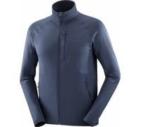 Salomon - Forros polares - Sntial Lightwarm FZ M Blue Nights - Talla XL - Azul marino Azul marino XL
