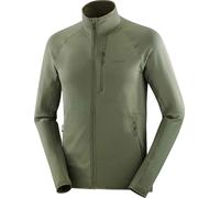 Salomon - Forros polares - Sntial Lightwarm FZ M Grape Leaf - Talla XL - Caqui Caqui XL