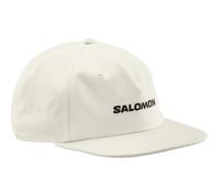 Salomon Gorra plana logo, gráficos, protección solar versátil, algodón suave transpirable ajustable running