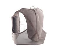 Salomon - Mochilas y cinturones trail/running - Grvl Skin 4 Set Iron/Silver Cloud - Talla S - Gris Gris S