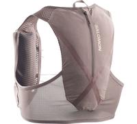 Chaleco de running salomon grvl skin 4 iron/silver cloud M