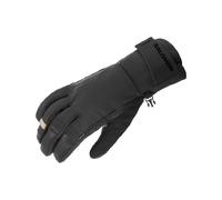 Salomon - Guantes de esquí - Qst GTX Gloves U Deep Black de Softshell - Talla M - Negro Negro M