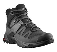 Salomon - Zapatillas de senderismo Hombre - X Ultra 4 Mid Wide Gtx Black/Magnet - Talla 8 UK - Negro Negro 8 UK