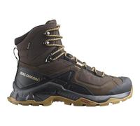 SALOMON Hombre Zapatos Quest Element GTX Botas, Deliciosos Black Aburrido Oro, 44 2/3 Eu