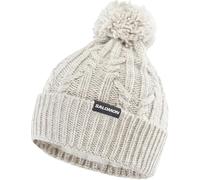SALOMON Ivy Beanie, Gorro cálido para Senderismo, Trail Running y Deportes Outdoor para Hombre y Mujer, Whisper White
