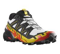 Salomon L41737800 Speedcross 6 Sneaker Male Blanco/Negro/Imperio Amarillo EU 40