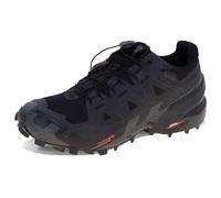 Salomon - Zapatillas de trail - Speedcross 6 Gtx Black/Black/Phantom - Talla 8,5 UK - Negro Negro 8.5 UK