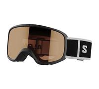 Salomon Lumi Access Gafas de Esquí Snowboard niños, Máscara de Snowboard para Niños, Deportes de invierno, Lente Multicapas, Duradera y Adaptable, Negro/Naranja, Talla Unica