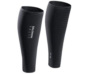 Salomon - Mallas de compresión - S/Lab Ultra Calfs U Deep Black - Talla 5 - Negro Negro 5