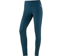 Salomon Mallas para running, agile long tight, tejido de punto, verde (Reflecting Pond), mujer, talla: M
