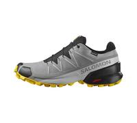 Salomon Speedcross Gore-Tex Zapatillas Impermeables de Trail Running para Hombre, Protección climática, Agarre agresivo, Ajuste preciso, Sharkskin, 44 2/3