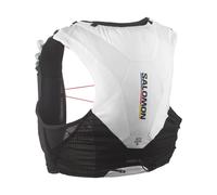 Salomon - Mochilas y cinturones trail/running - Adv Skin 5 Race Flag Set Black/White - Talla S - Blanco Blanco S