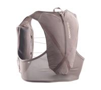 Chaleco de running salomon grvl skin 4 iron/silver cloud L