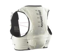 Salomon - Mochilas y cinturones trail/running - S/Lab Ultra 10 Set Vanilla Ice / Black - Talla M - Blanco Blanco M