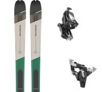 SALOMON Mtn 86 W Pro - Mujer - Gris / Negro / Verde - talla 156- modelo 2025