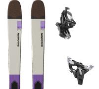 SALOMON Mtn 96 Carbon - Hombre - Gris / Negro / Violeta - talla 174- modelo 2026