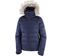 Salomon Mujer Chaqueta acolchada, EDGE JACKET W, Poliéster/Elastano/Poliamida