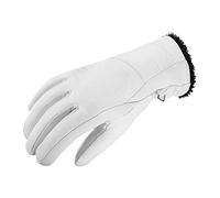Salomon Native Mitten Manoplas de esquí y Snowboard, Mujer, Blanco, S