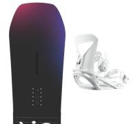 SALOMON No Drama - Mujer - Negro / Blanco / Rosa - talla 146- modelo 2025