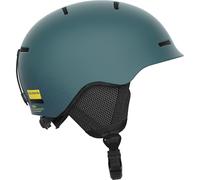 Salomon Orka Casco de Esquí para Niños, Snowboard Protección, Comodidad óptima, Estilo deportivo Para tus Aventuras de Nieve, Gris, Medium 53-56