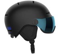 Salomon - Cascos esquís niños - Orka Visor Black - Talla Infantil M - Negro Negro M