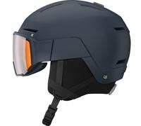 Salomon Osmo, casco de esquí con visera, azul oscuro 56-59cm Dress Blue