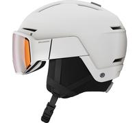 Salomon Osmo, casco de esquí con visera, blanco 53-56cm White