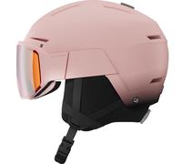 Salomon Osmo, casco de esquí con visera, rosa 56-59cm Heavenly Pink