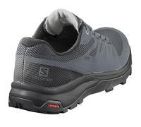 Salomon Outline Gore-Tex, Zapatos de Trekking y Senderismo, Mujer, Multicolor (Stormy Weather - Black - Lunar Rock), 43 1/3 EU